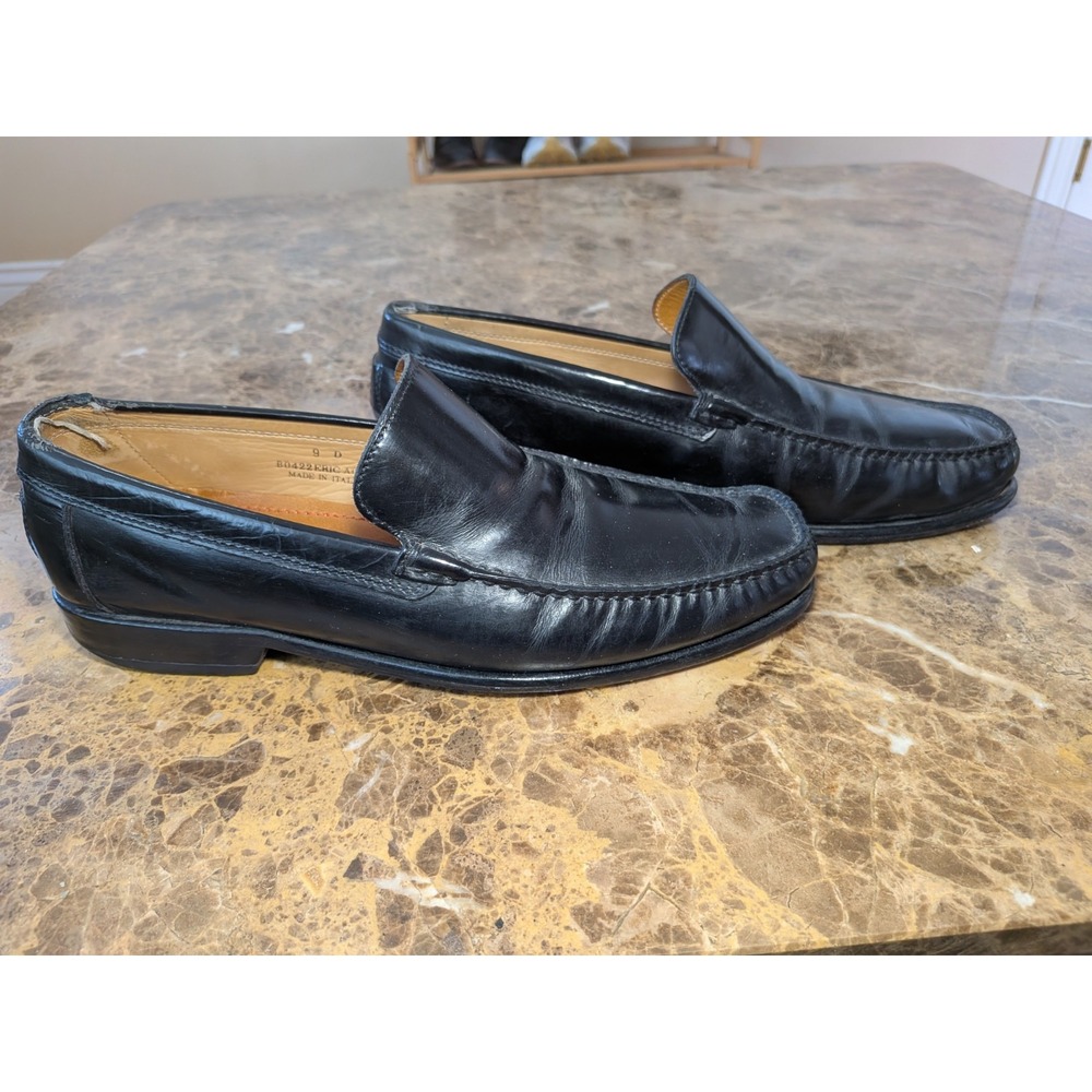 Coach "Eric" Brown Leather Loafer | Italian-Made Slip-Ons | Men's Size 9 D